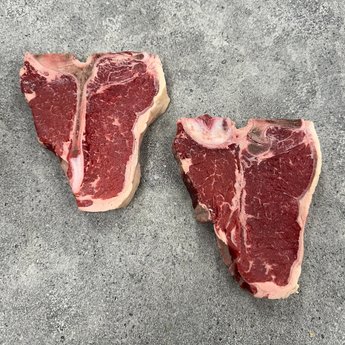 Angus Beef T-Bone Steaks - 2 Pack (350g each)