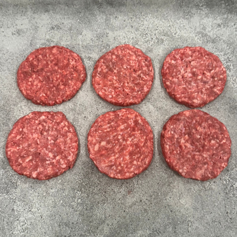 Beef Brisket Burger Patties - 6 Pack