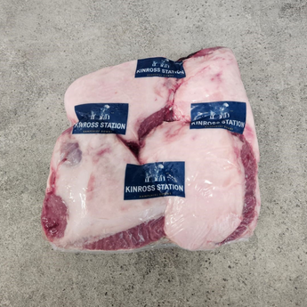 Kinross Station Lamb Rump Cap On - 4 Pieces (500g+ each)